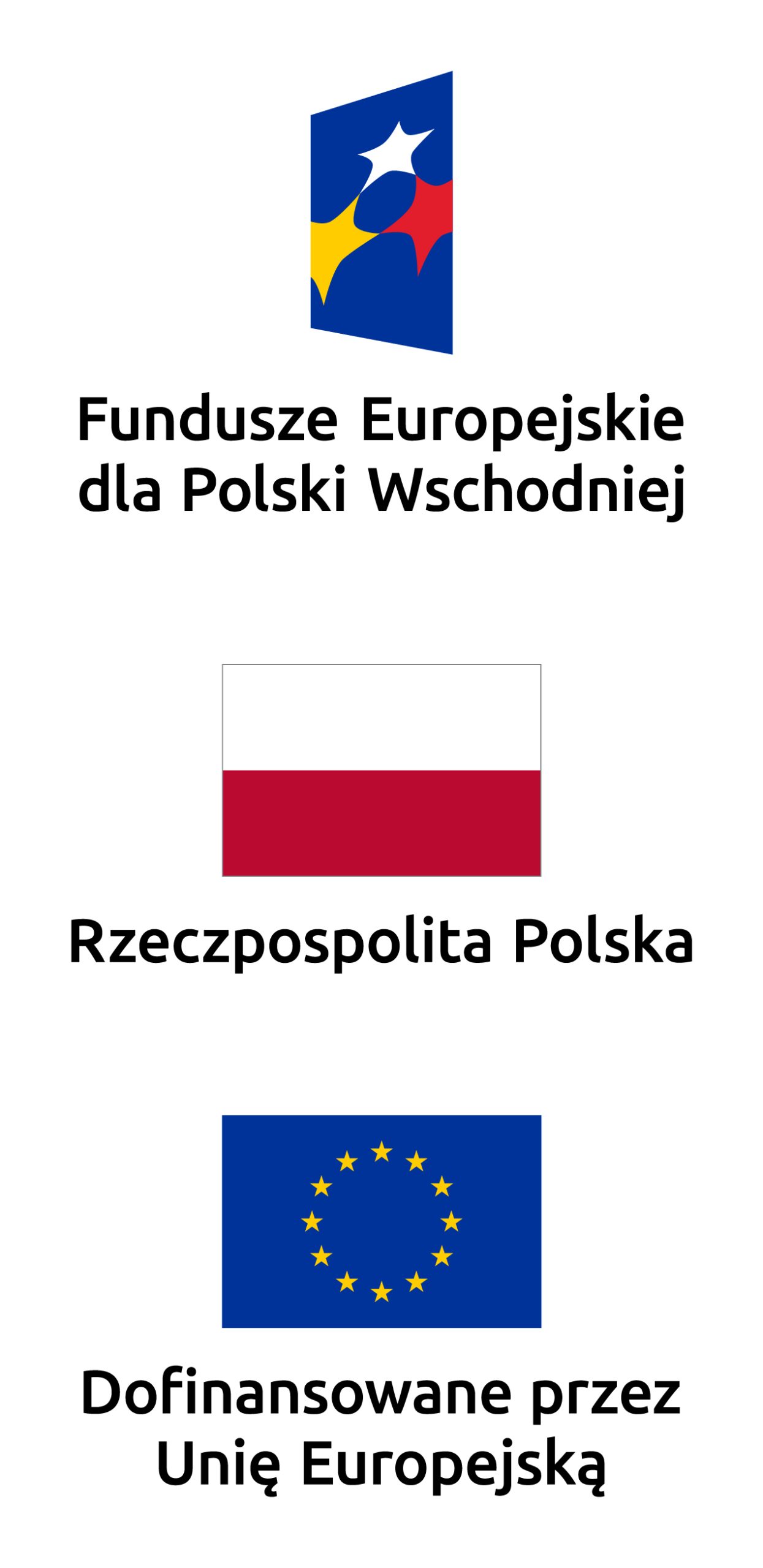 Fundusze Europejskie dla Polski Wschodniej – Rzeczpospolita Polska – Dofinansowane przez Unię Europejską